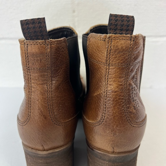 Bulldozer Cognac Leather Chelsea Boots, 10 - Picture 4 of 7